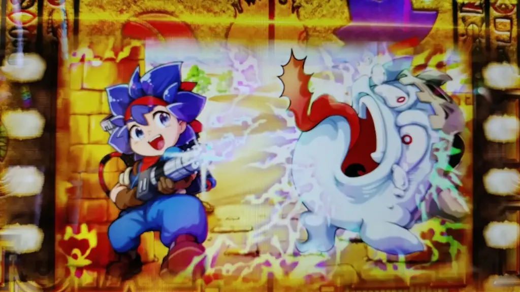 終了画面 レオンとオバケ