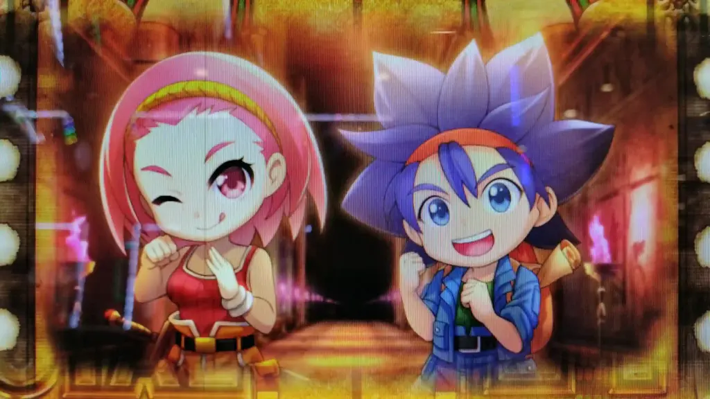 終了画面 レオンとシャロン（デフォルト）