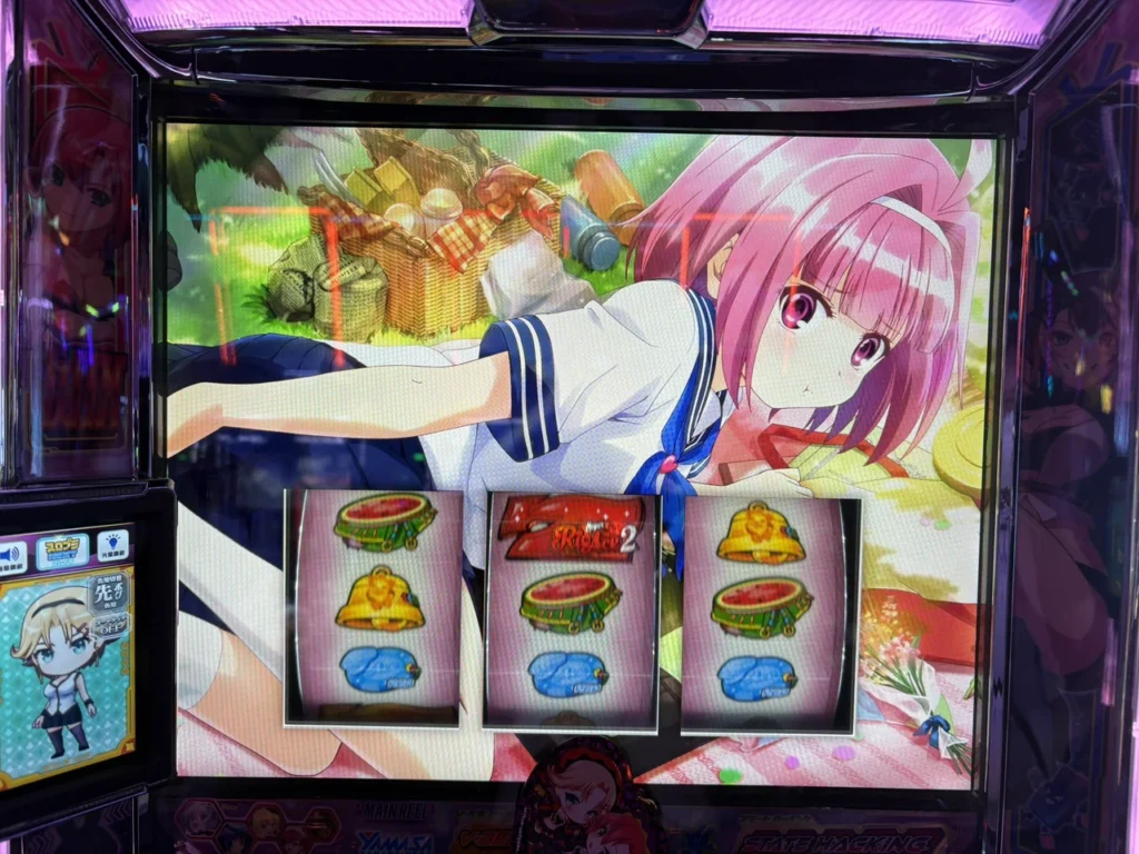ペナ打ち画面-ミント